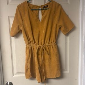 SHEIN Small gold romper